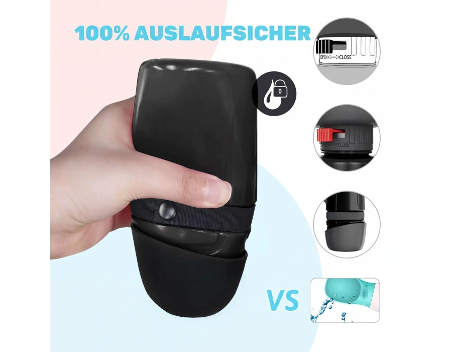 2-in-1 Hundetrinkflasche